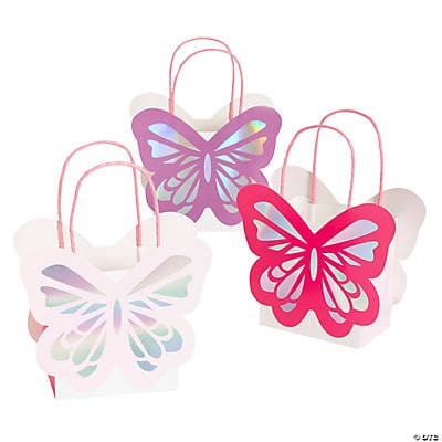 Fun Express Butterfly Gift Bags (12 count)