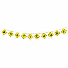 Fun Express Construction Garland 8″ x 9′