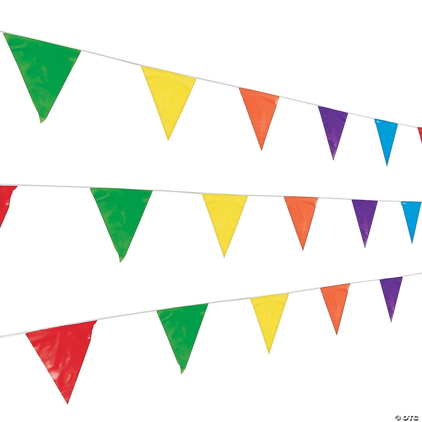 Fun Express Multicolor Pennant Banner 100′