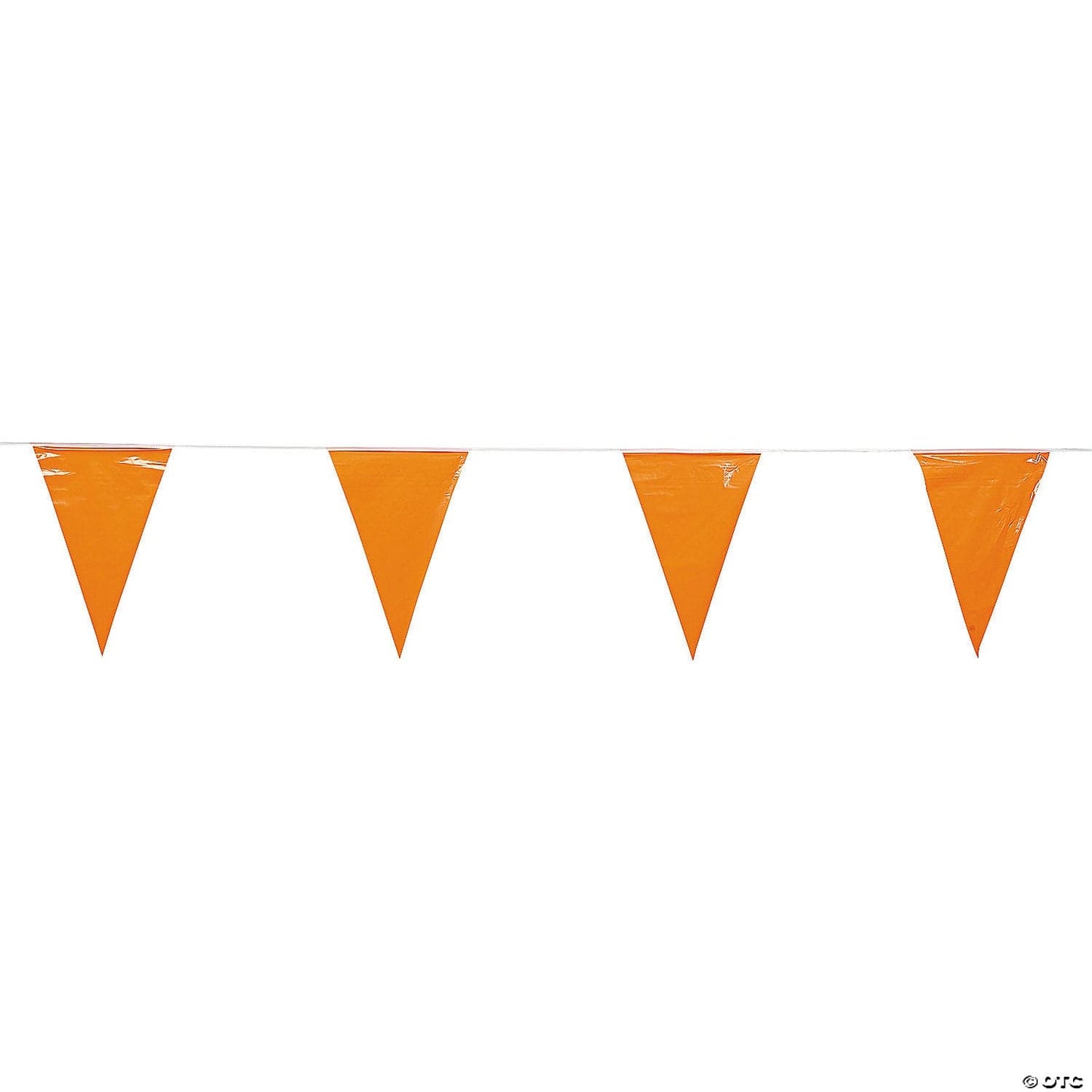 Fun Express Orange Pennant Banner 100′
