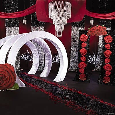Fun Express Party Supplies Rose Hanging Décor Decorations