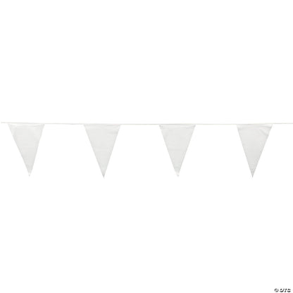Fun Express White Pennant Banner 100′