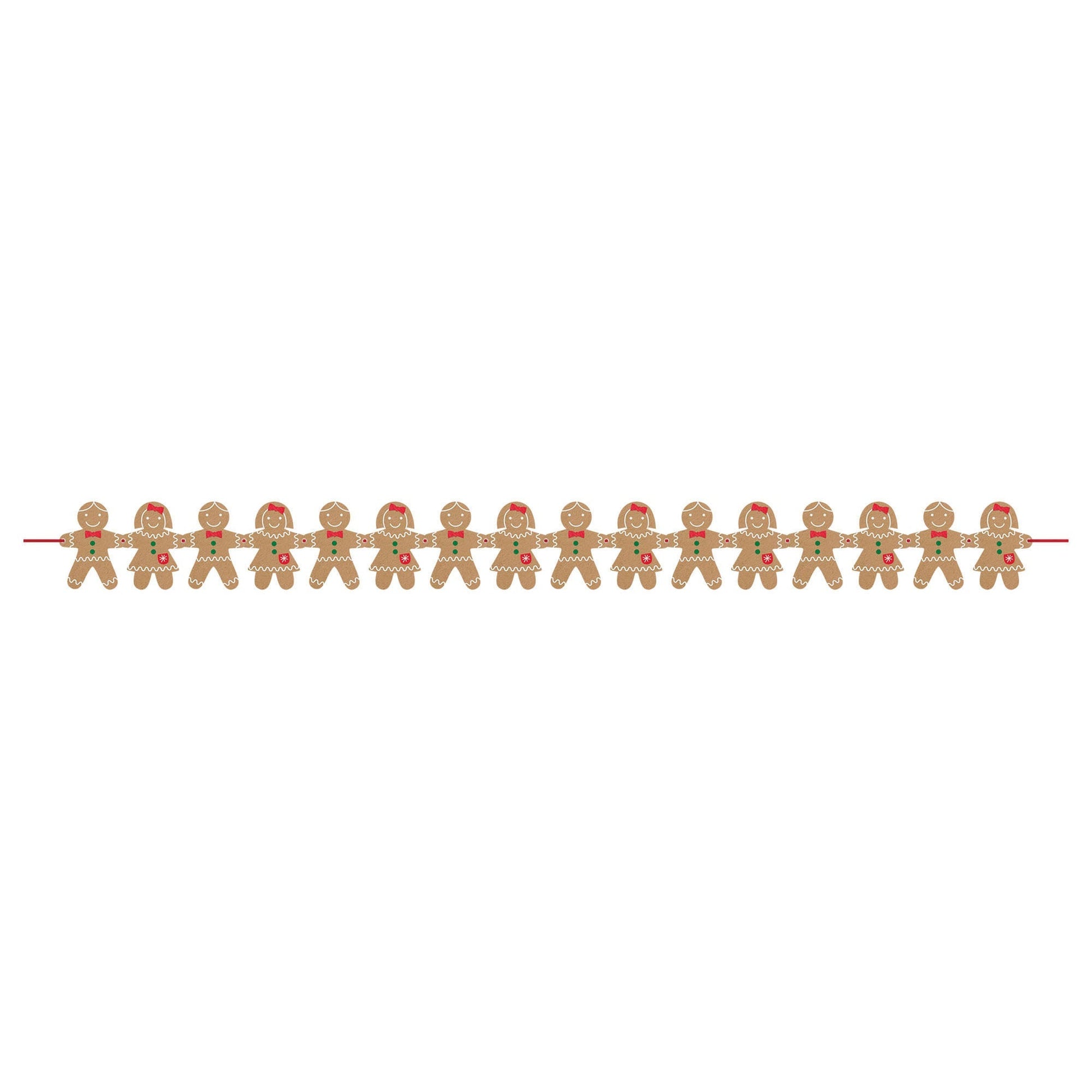 Gingerbread Garland by Amscan from Instaballoons