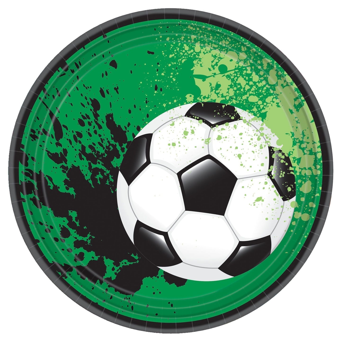 7" Paper Plates - Goal Getter (18ct) - Amscan