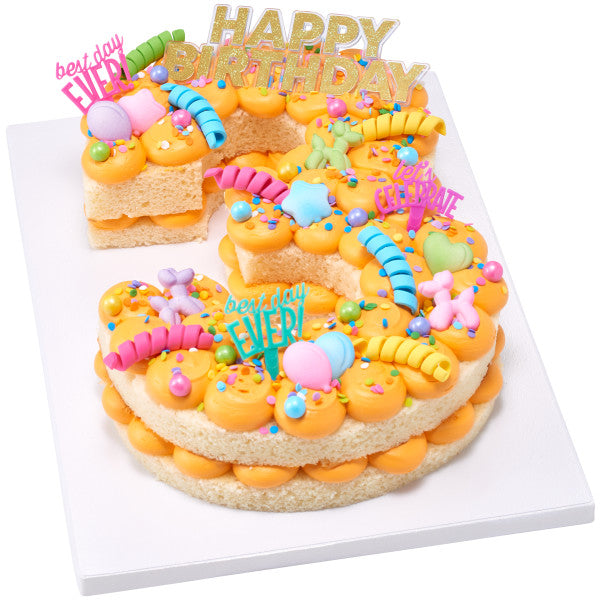 Gold Happy Birthday Layon by DecoPac from Instaballoons