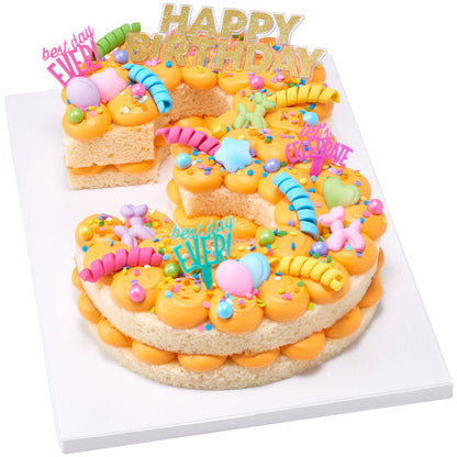Gold Happy Birthday Layon by DecoPac from Instaballoons