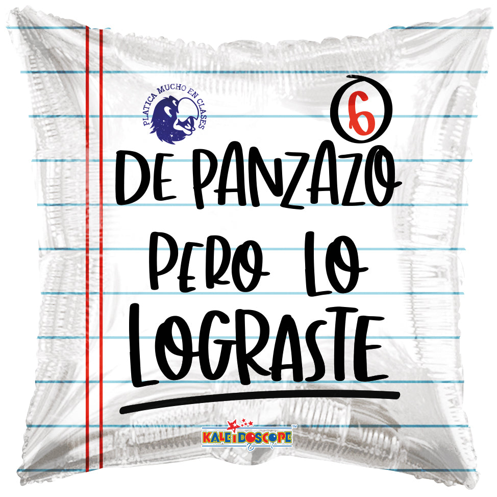 Graduado De Panzazo 18″ Foil Balloon by Convergram from Instaballoons