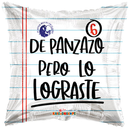 Graduado De Panzazo 18″ Foil Balloon by Convergram from Instaballoons