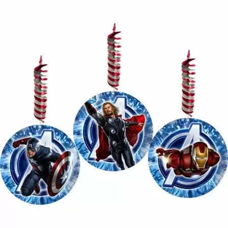 Hallmark Party Supplies Avengers Hanging Decorations (3 count)