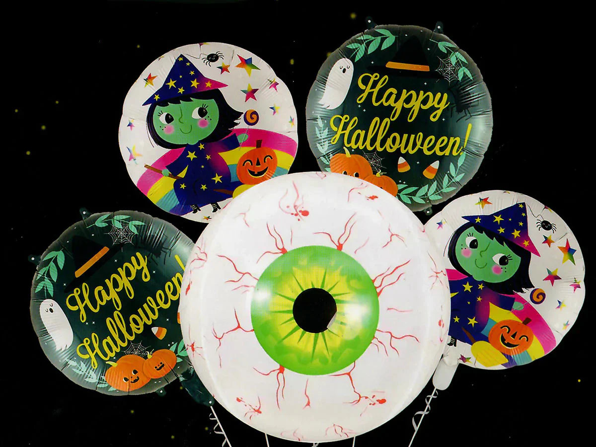 Halloween Eyeball Foil Balloon by Imported from Instaballoons