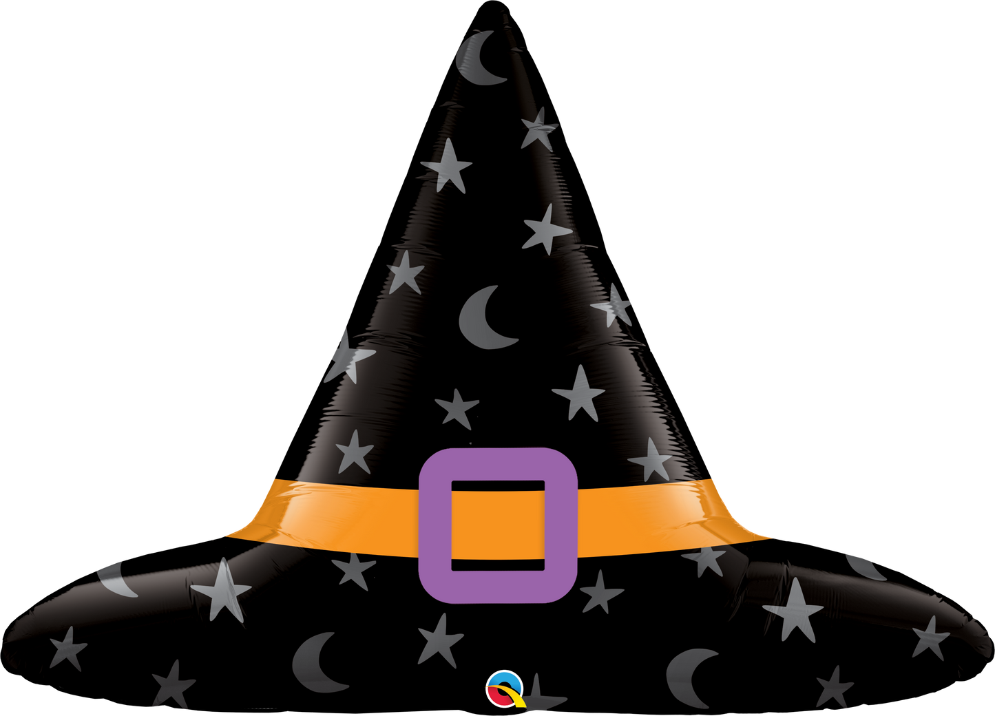 Halloween Witch's Hat 40″ Foil Balloon by Qualatex from Instaballoons