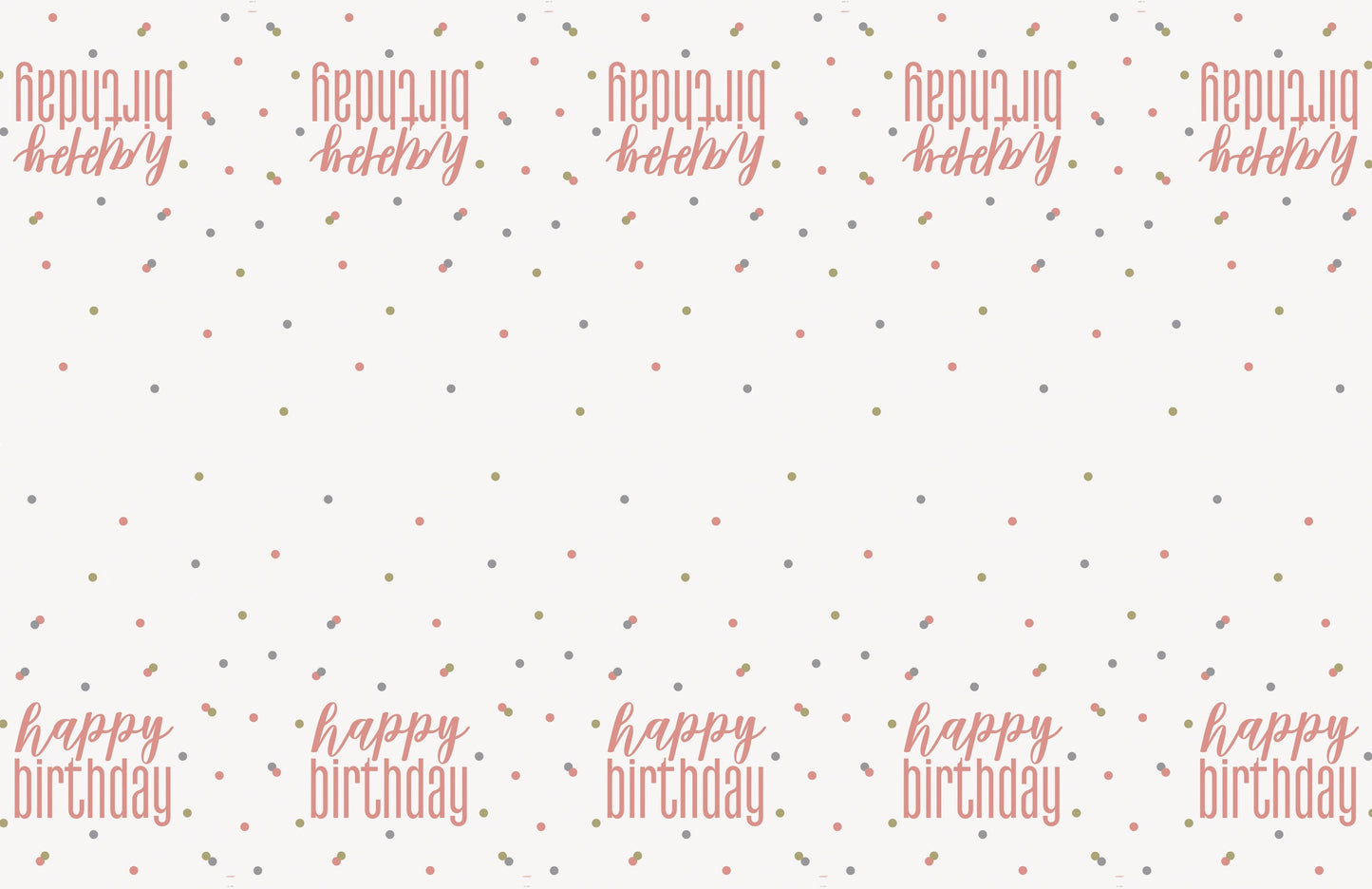 Happy Birthday Rose Gold Tablecover by Unique from Instaballoons