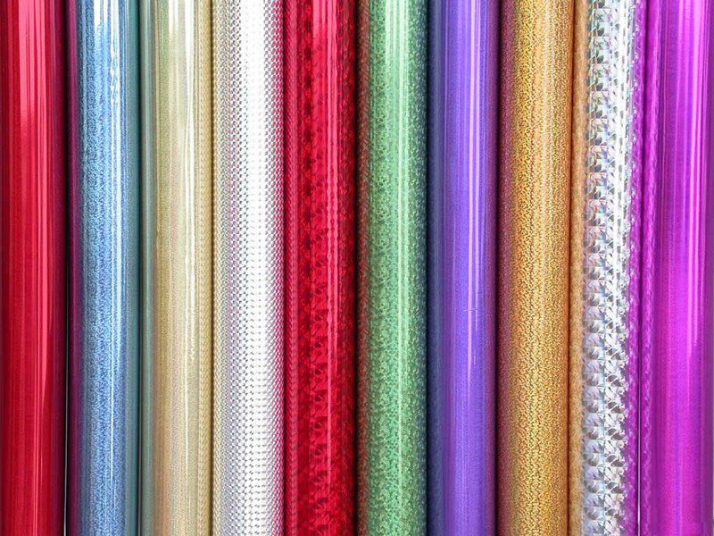 Holographic Patterned Foil Sheets 50ct - Winner Party