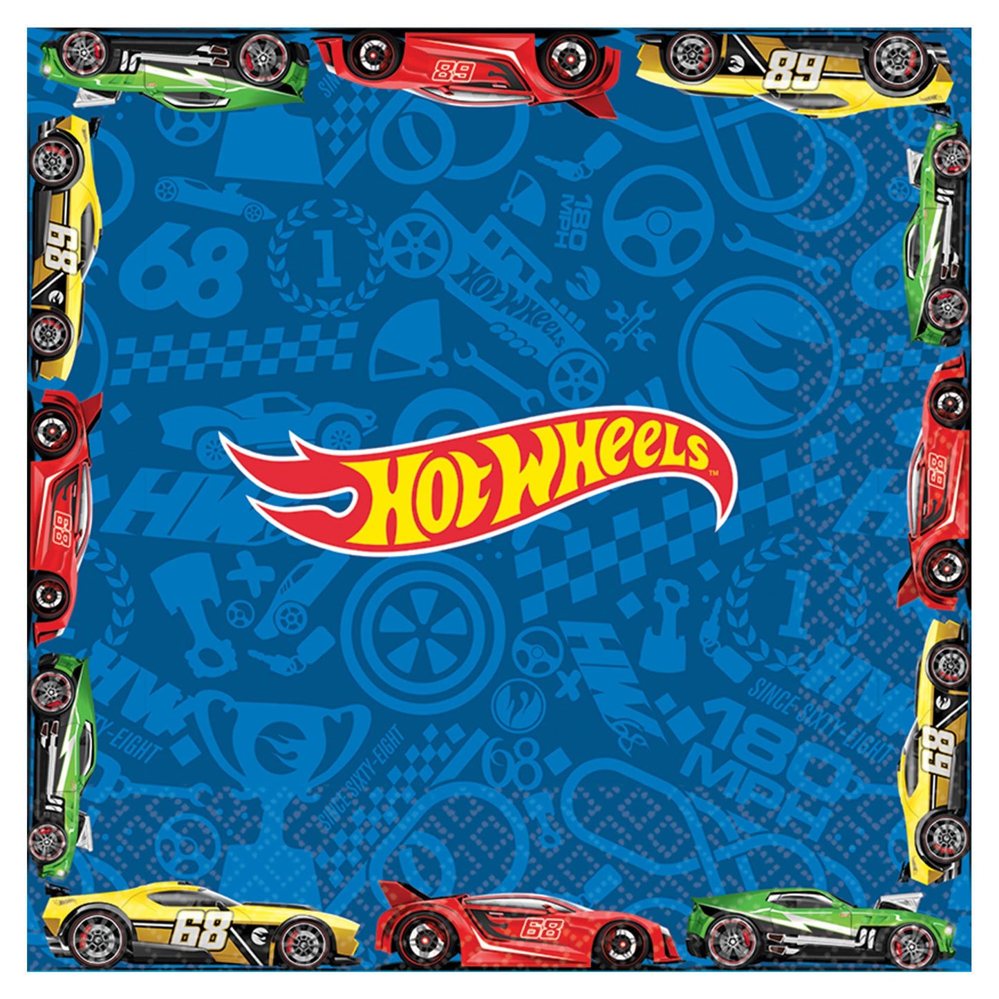 6.5" Luncheon Napkins - Hot Wheels Wild Racerª (16ct) - Amscan