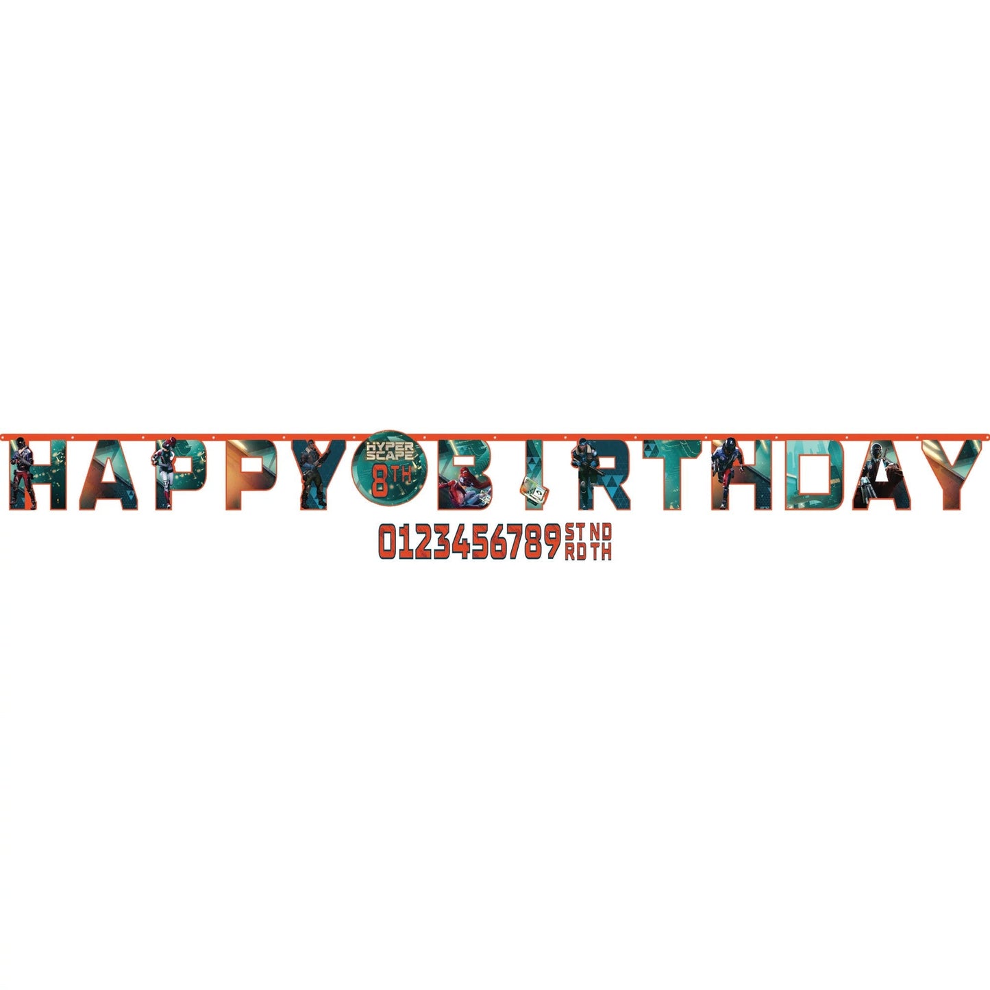Hyperscape Birthday Banner by Amscan from Instaballoons