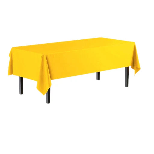 108" Heavy Duty Rectangular Table Cover - Solid Color