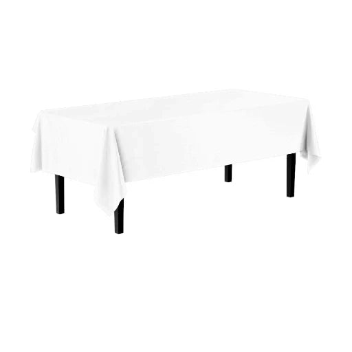 108" Heavy Duty Rectangular Table Cover - Solid Color