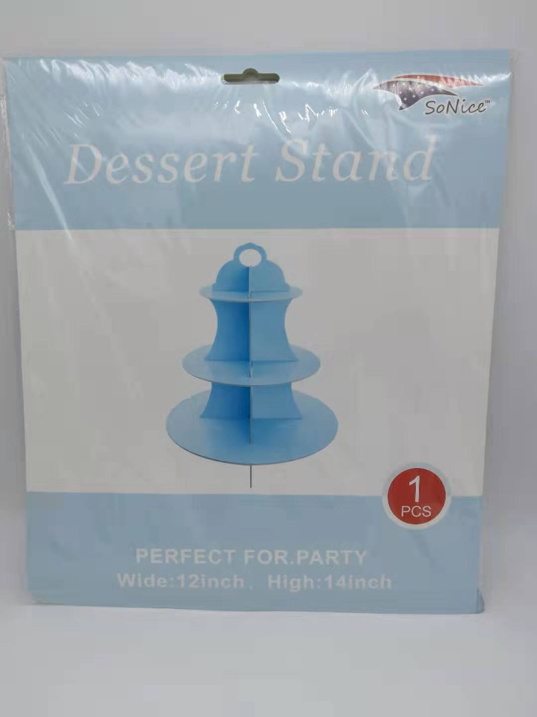 Imported Party Supplies Light blue Cupcake Stand - Light Blue