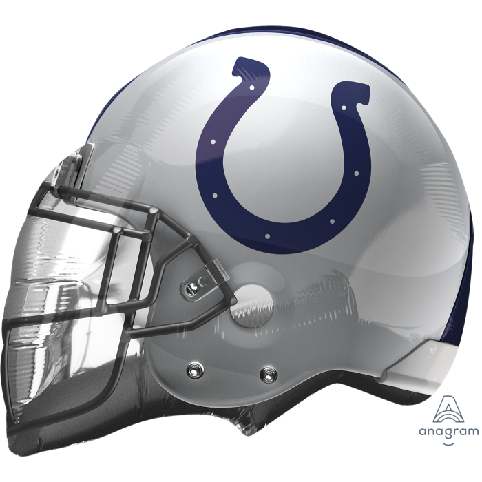 Indianapolis Colts Football Helmet 21″ Foil Balloon by Anagram from Instaballoons