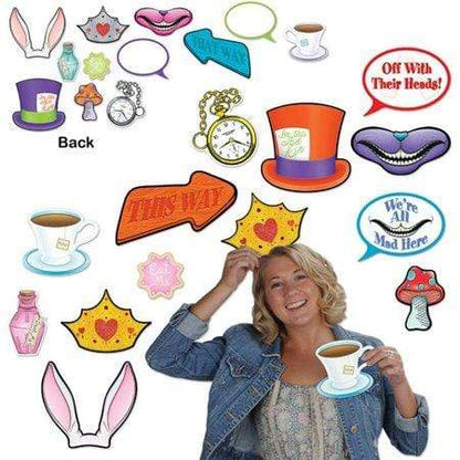 instaballoons Alice in Wonderland Photo Fun (12 count)