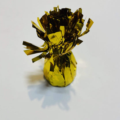 instaballoons Balloon Accessories Gold Balloon Weights 6 ounce