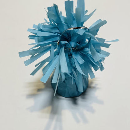 instaballoons Balloon Accessories Light Blue Balloon Weights 6 ounce