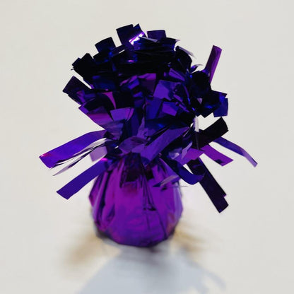 instaballoons Balloon Accessories Purple Balloon Weights 6 ounce