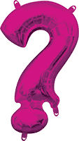 instaballoons Mylar & Foil Pink / ? Pink 16" Small Balloon Letters and Numbers