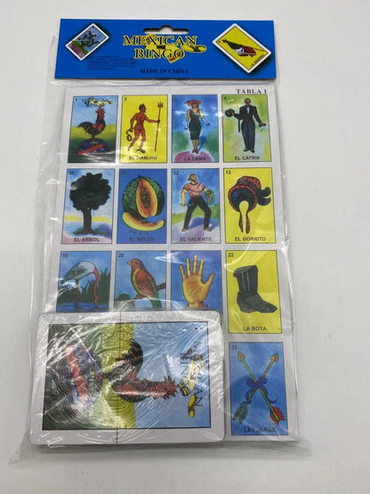 instaballoons Party Supplies Loteria Card Game Small