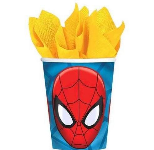 instaballoons Party Supplies Spider Man 9oz Cup  (8 count)
