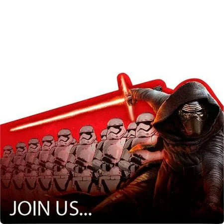 Invitation - Star Wars (8ct) - Amscan