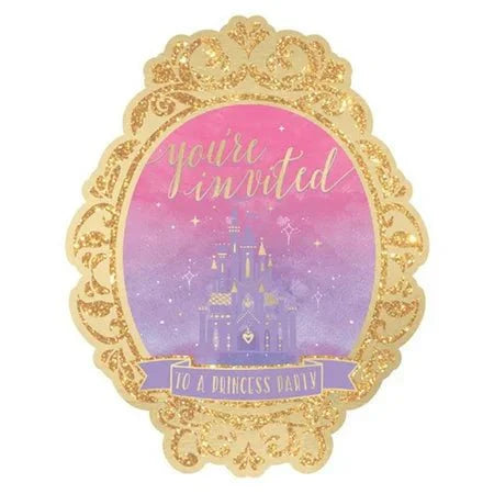 Invitations - Disney Princess Deluxe (8ct) - Amscan