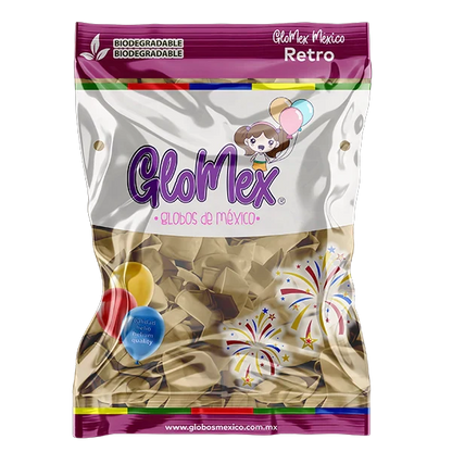 Ivory 5″ Latex Balloons by GloMex from Instaballoons