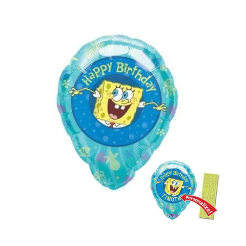 Jr Shp Prz SpongeBob Bday 18″ Foil Balloon by Anagram from Instaballoons