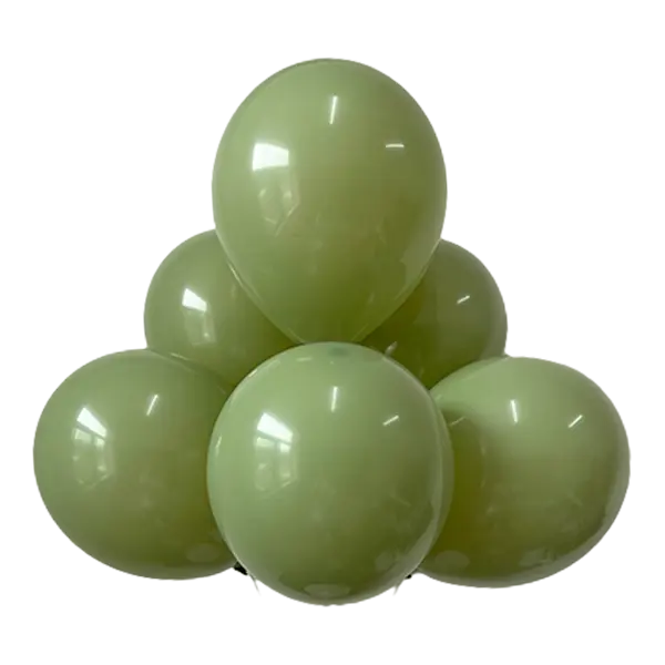 Jungle Green 12″ Latex Balloons by GloMex from Instaballoons
