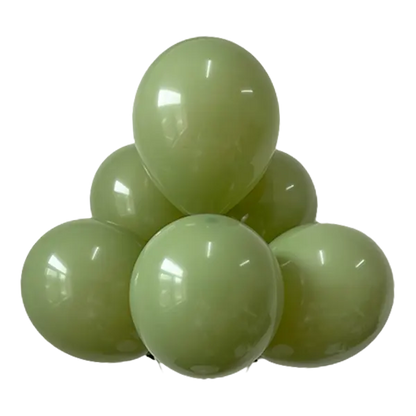 Jungle Green 12″ Latex Balloons by GloMex from Instaballoons