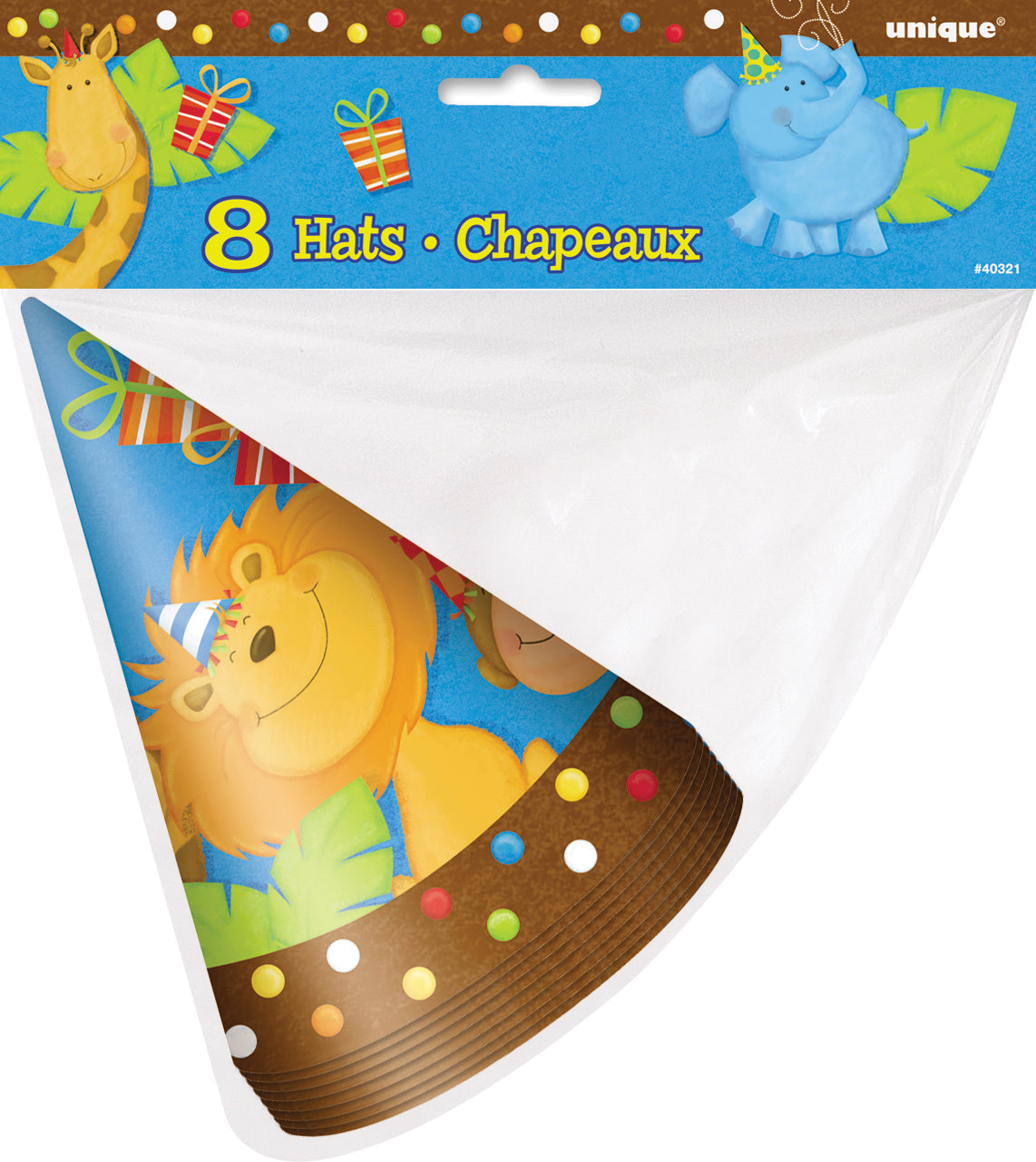 Jungle Party Hats by Unique from Instaballoons