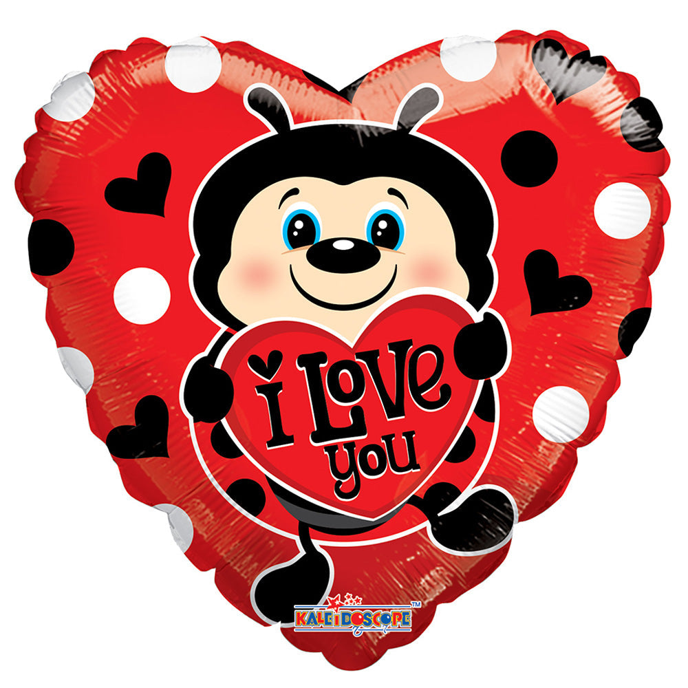 Lady Bug With Heart 18″ Balloon