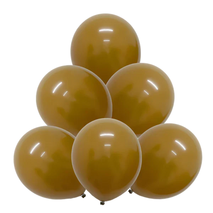 Khaki 5″ Latex Balloons by GloMex from Instaballoons
