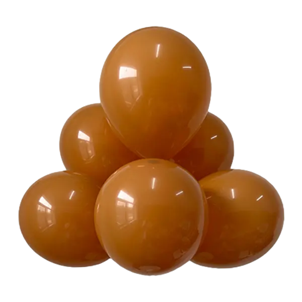 Latte Brown 12″ Latex Balloons by GloMex from Instaballoons