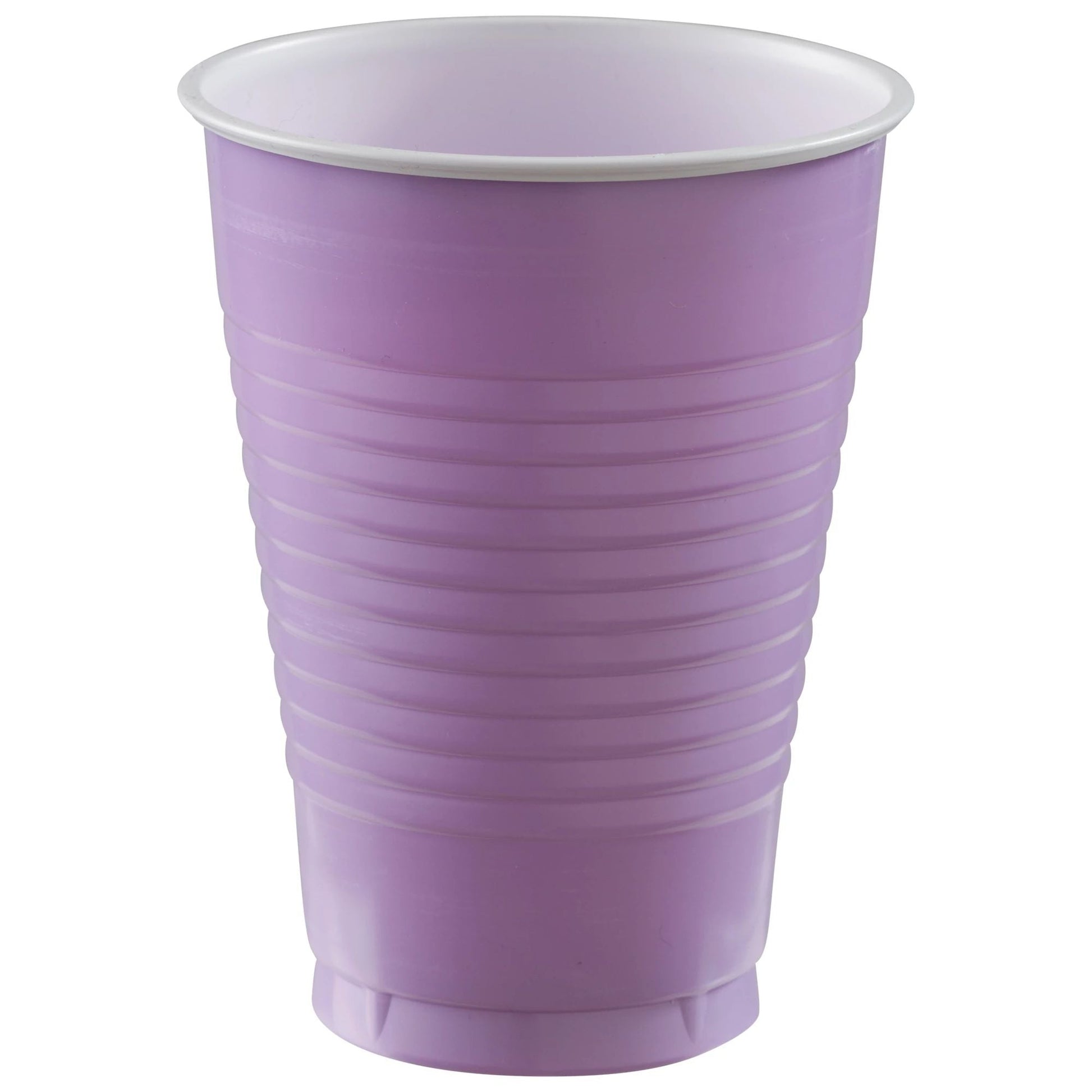 Lavender 12oz Plastic Cups by Amscan from Instaballoons