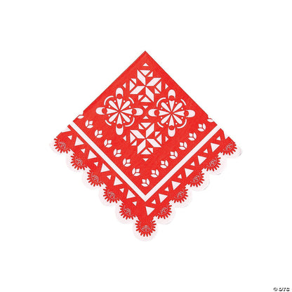 Let’s Fiesta Banner Beverage Napkins 5″ by Fun Express from Instaballoons