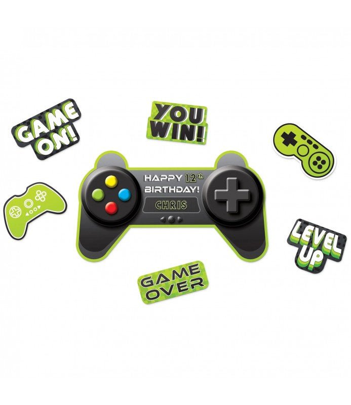 Level Up Wall Decorating Kit - Amscan