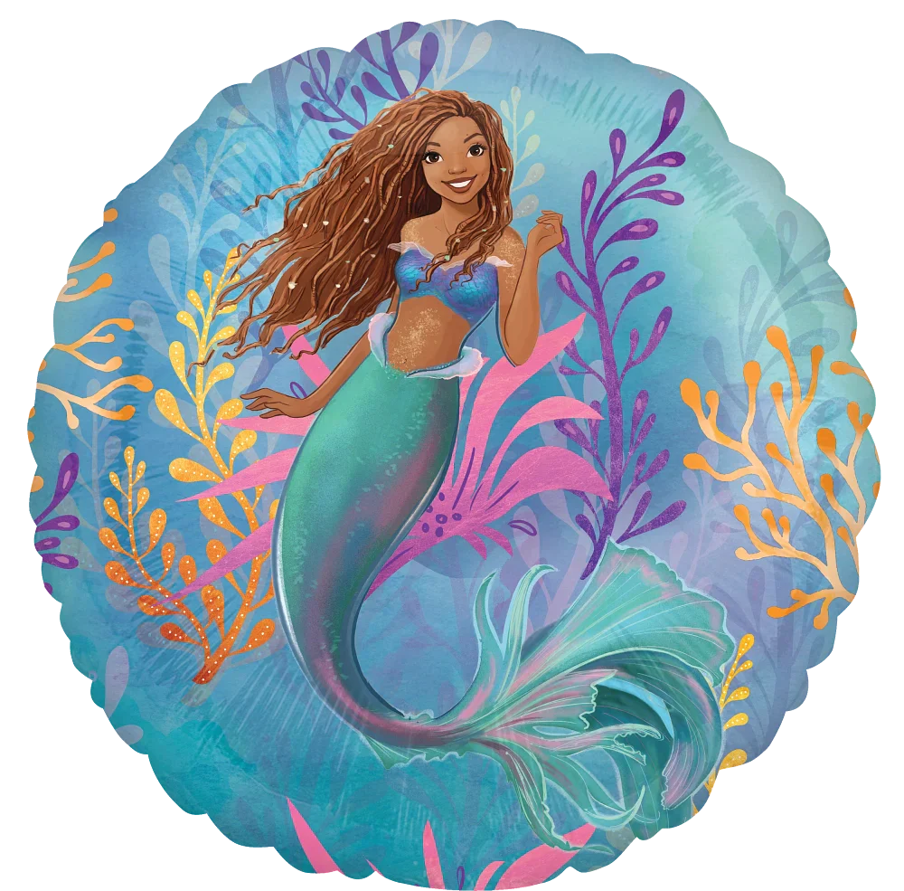 Little Mermaid Live 28″ Foil Balloon by Anagram from Instaballoons