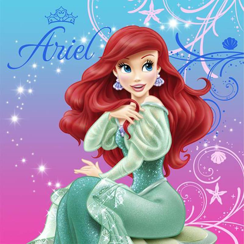 Little Mermaid Lunch Napkins by null from Instaballoons