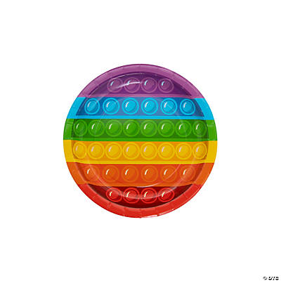 Lotsa Pops Plates 7″ by Fun Express from Instaballoons