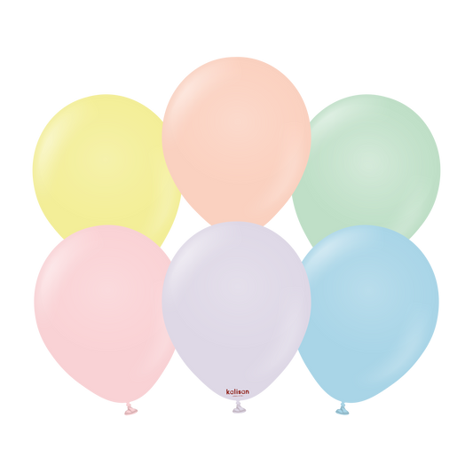 Macaron Assortment 18″ Latex Balloons by Kalisan from Instaballoons