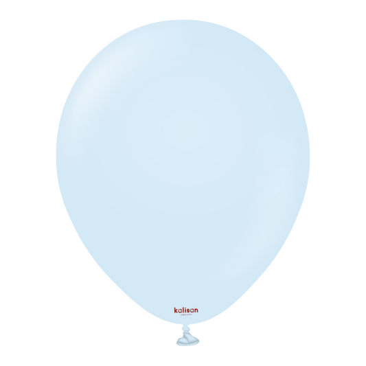 Macaron Baby Blue 18″ Latex Balloon by Kalisan from Instaballoons