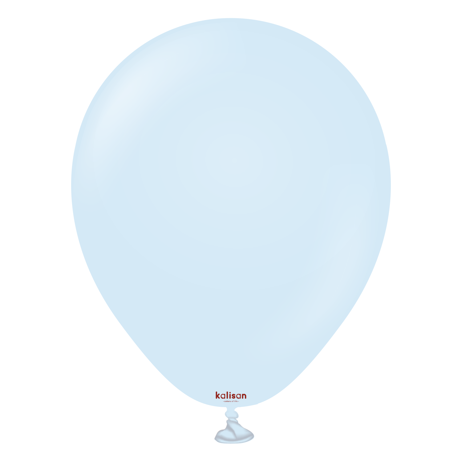 Macaron Baby Blue 5″ Latex Balloons by Kalisan from Instaballoons