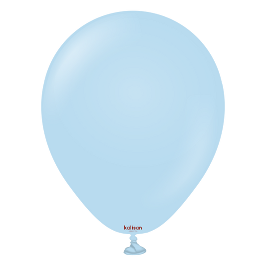 Macaron Blue 18″ Latex  Balloons by Kalisan from Instaballoons
